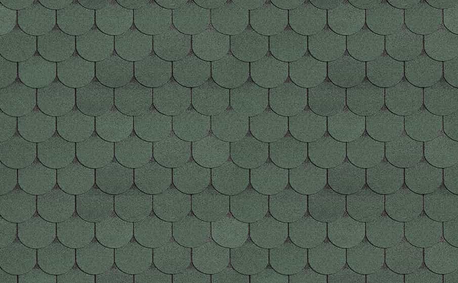 Гибкая черепица ТЕХНОНИКОЛЬ SHINGLAS Танго бобровый хвост, Хвойный